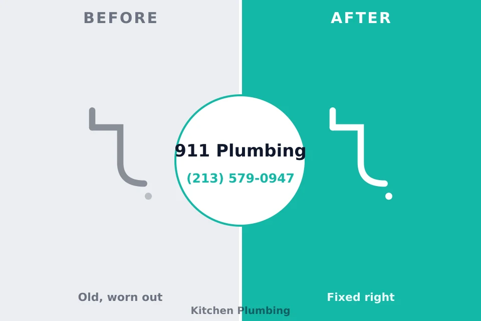 Before and after: plumbing company Lake Point, UT